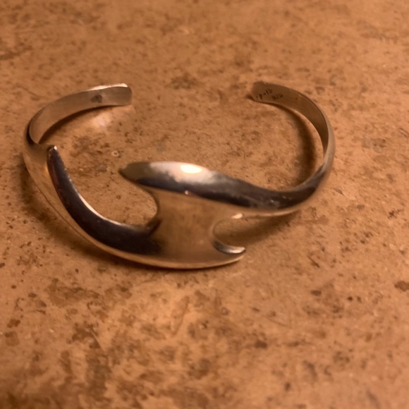 Steeling Silver TAXCO Bracelet Cuff 925Sterling